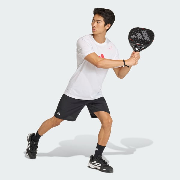 Blanco camiseta Graphic Padel Category