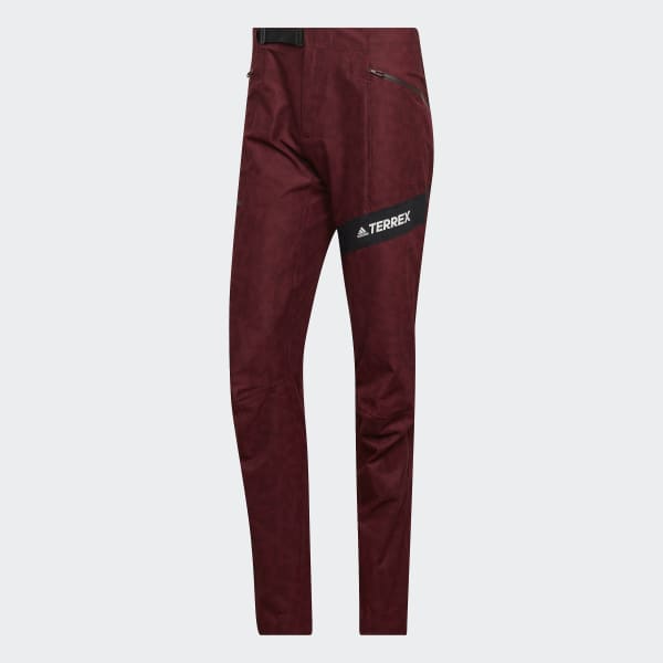 Bordeaux Pantaloni Terrex Techrock RAIN.RDY