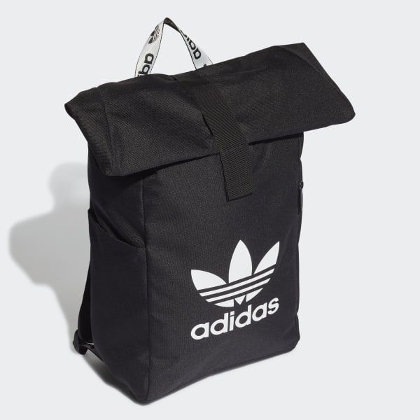 Black Adicolor Classic Roll-Top Backpack