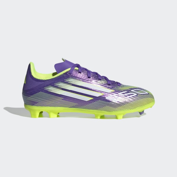 シューズ adidas F50 FG 25.5 adidas アディダス F50 +FG(ブルー×イエロー×ピンク) NJV55