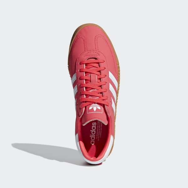 adidas sambarose shock red