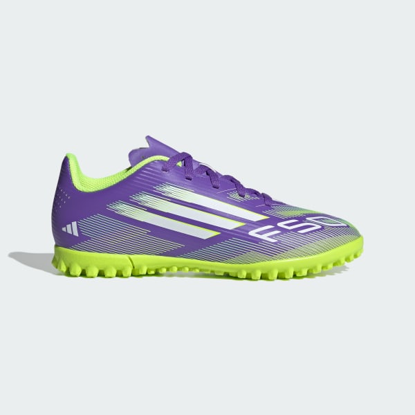 Purple F50 Club Turf Boots Kids