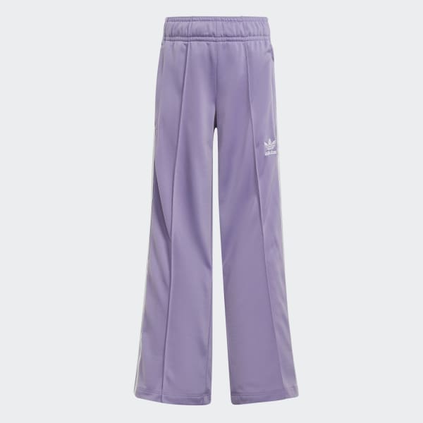 Buy adidas Originals Womens Wide Leg Track Pants Magic Lilac