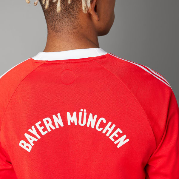 adidas FC Bayern Munchen Originals 70s Longsleeve Rot adidas Deutschland