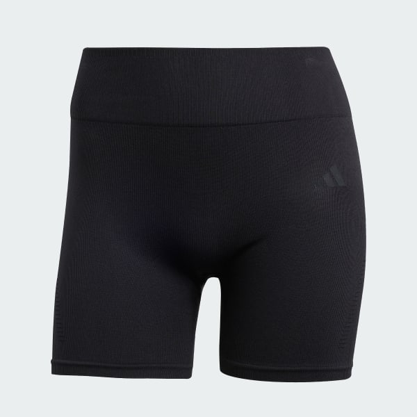 Black Workout Essentials 4 inch Leggings Knit