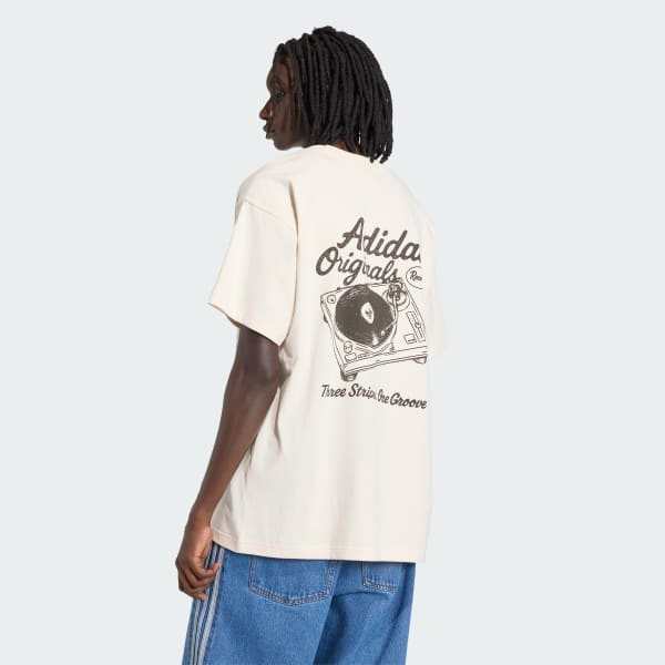 Blanco Camiseta estampada Vintage Records