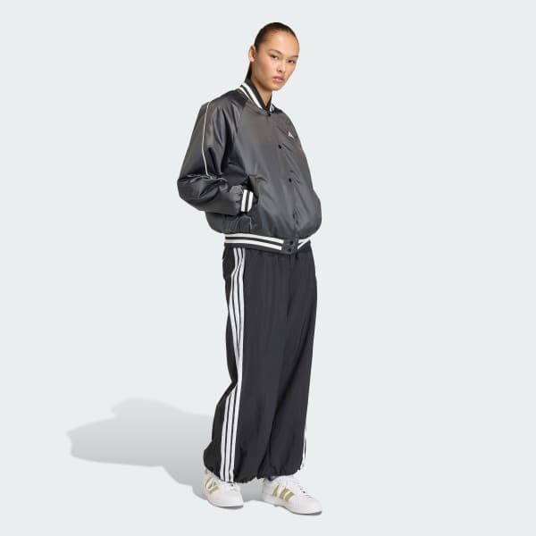 Black STADIUM INSULATED BOMBER JACKET