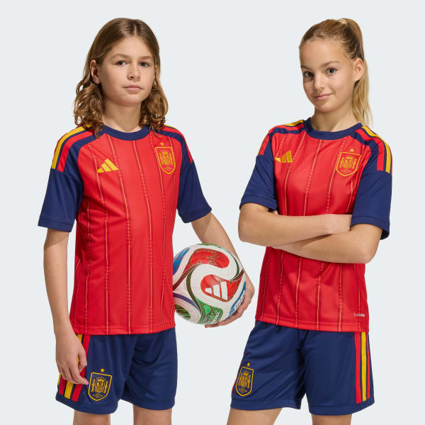 Rojo Conjunto primera equipación España 26