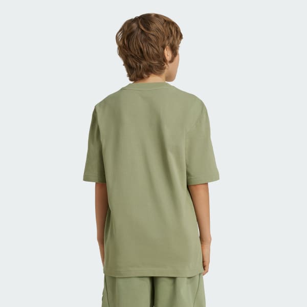 Verde T-shirt Future Icons Logo Piqué