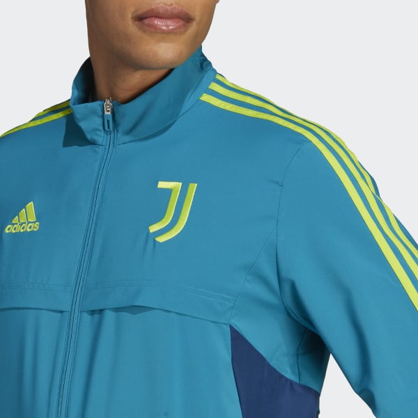 Turkusowy Juventus Condivo 22 Presentation Jacket TZ633