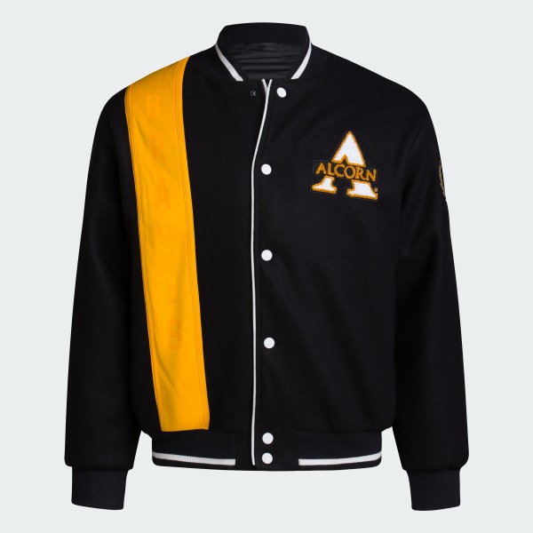 adidas Alcorn State Dugout Jacket Black Free Shipping with adiClub adidas US