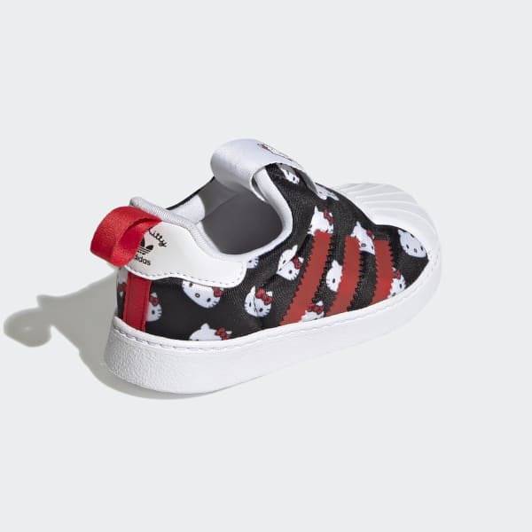 Bialy Hello Kitty Superstar 360 Shoes LPU14