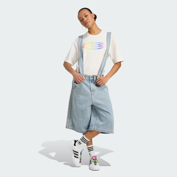 bílá Grafické tričko adidas x Jeremy Scott