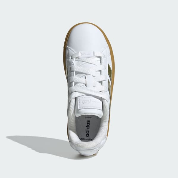 White ADIDAS STAR WARS GRAND COURT 2.0 SHOES KIDS