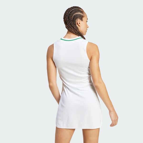 Branco Vestido Tennis Pro Climacool