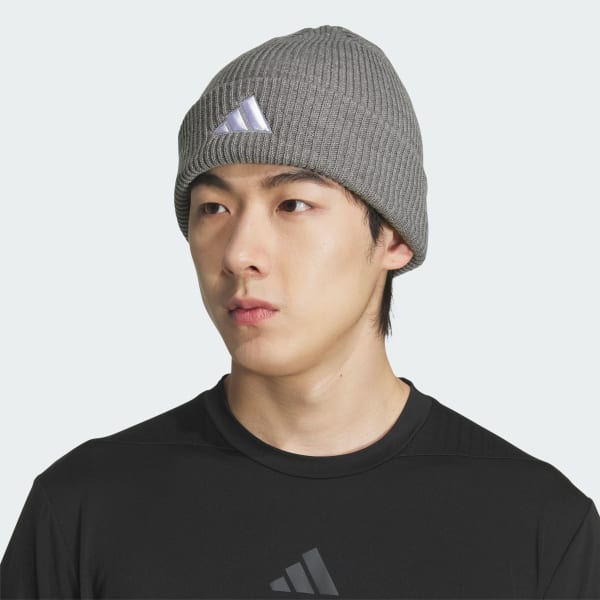 adidas Men's Team Issue 2 Beanie - Grey | Free Shipping with