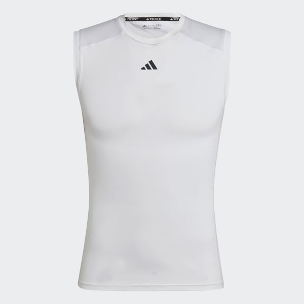 adidas Techfit Sleeveless Fitted Top - Mens Training