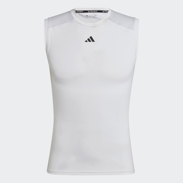 Adidas Calf Sleeve White Techfit Seamless size S/Ml, Mercari