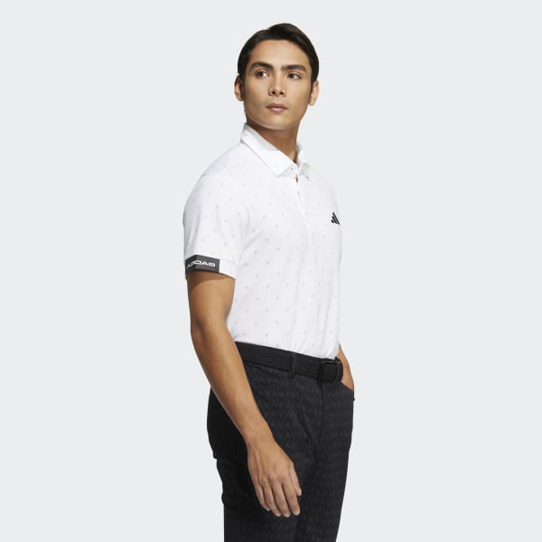 White AEROREADY Badge of Sport Monogram Polo Shirt
