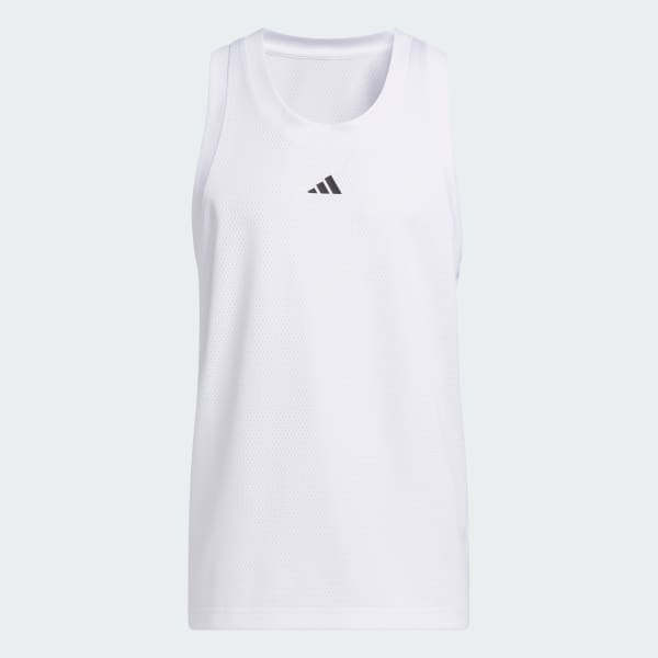 Blanco Playera sin Mangas Basketball Legends