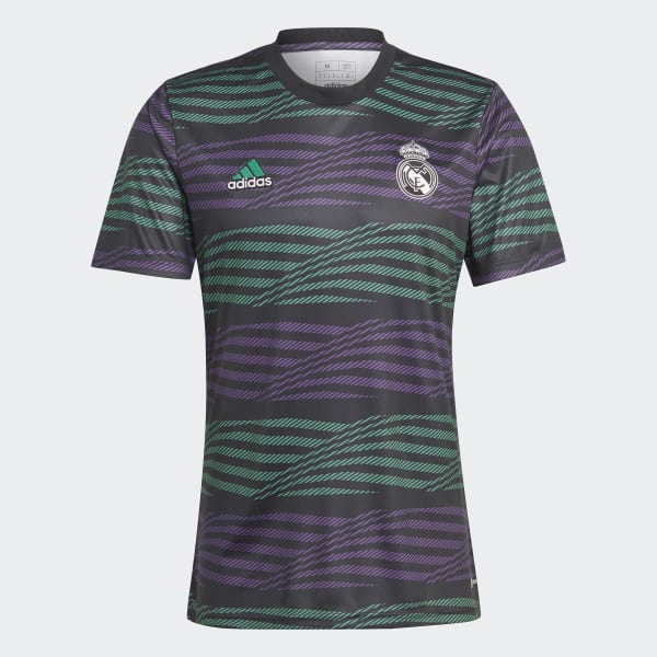 Schwarz Real Madrid Pre-Match Shirt
