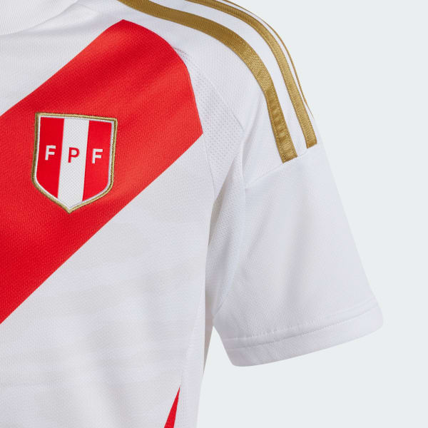 Bianco Maglia Home 24 Junior Peru