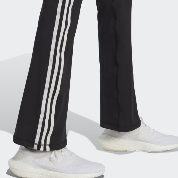 Czerń Training Essentials Flared Tights