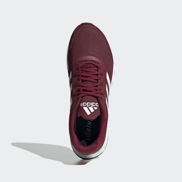 burgundy adidas sneakers