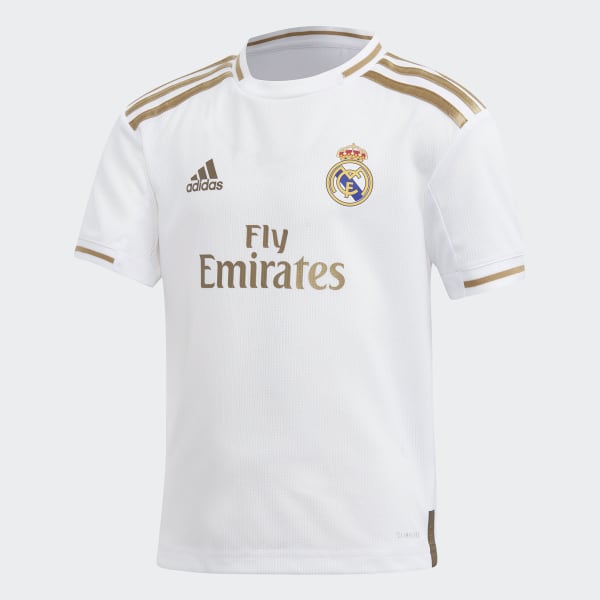 Miniconjunto primera equipación Real Madrid - Blanco adidas 