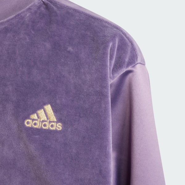 Purple and sales gold adidas jacket