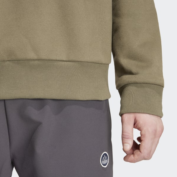 adidas Mod Trefoil Sweatshirt Green adidas Singapore