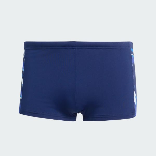 Blue RIPSTREAM TEAM GRAPHIC SWIM BOXERS