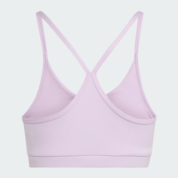 Purple Training Essentials Medium-Support Bra Kids