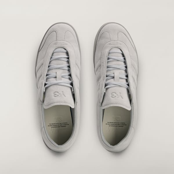 Grey Y-3 GAZELLE Shoes