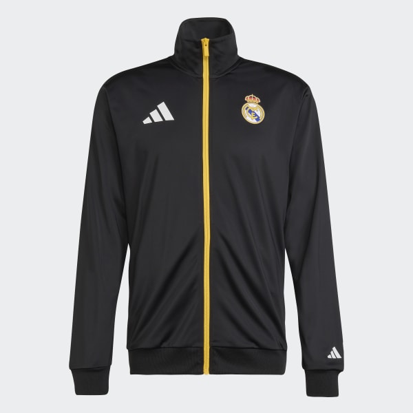 adidas Real Madrid Avengers Track Top - Black | Free Shipping with