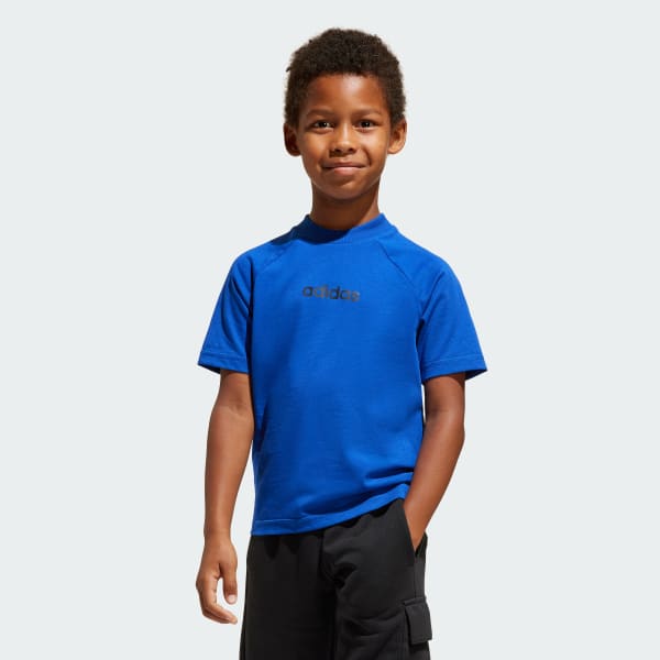 Azul Playera Essentials Kids