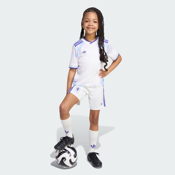 bílá Dětská souprava Aston Villa FC 25/26 Mini Kit