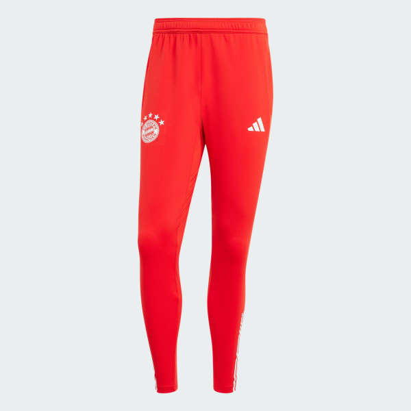 Rojo Pantalón entrenamiento FC Bayern Tiro 23