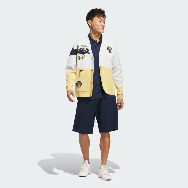 adidas Men's Golf x Malbon Polo Shirt - Blue adidas US