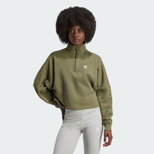 OVY Half Zip French Terry Relax Sweat M Half Zip French Terry