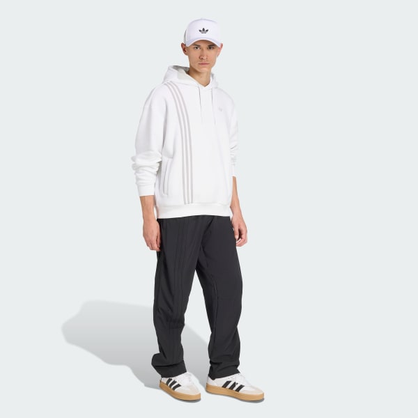 Black Side Mesh Zip Tracksuit Bottoms