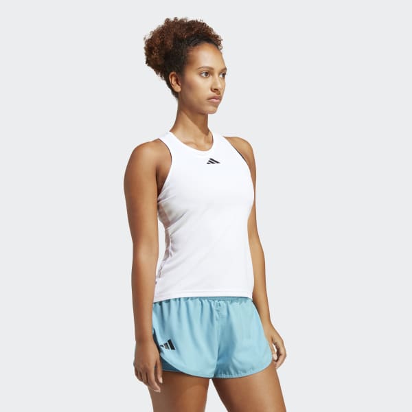 saber Nube Valiente adidas Club Tennis Tank Top - White | Women's Tennis | adidas US