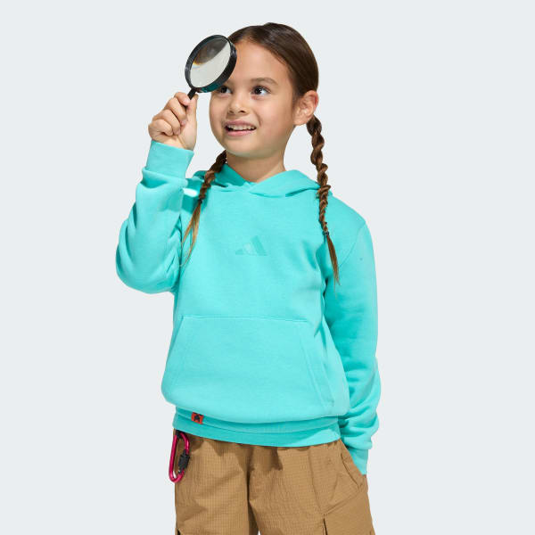 Turquesa Camisola com Capuz Adidas Minecraft Terrex