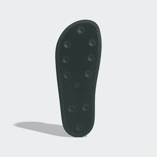 White Adilette Slides