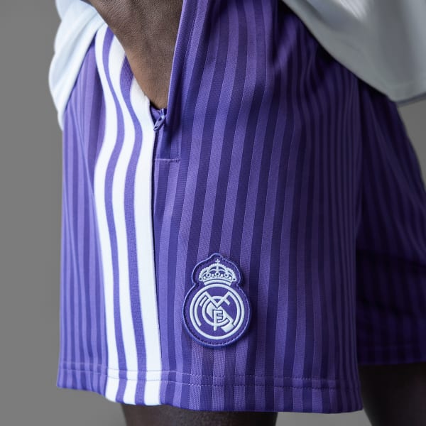 Roxo Calções Terrace Icons do Real Madrid