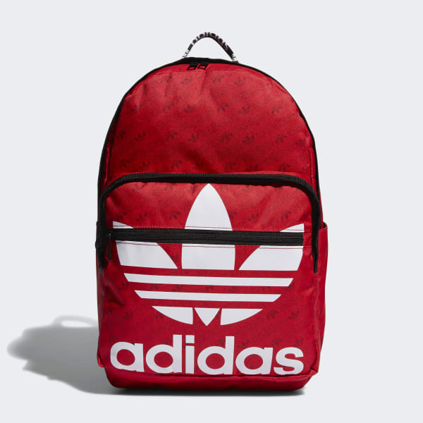 adidas Trefoil Pocket Backpack - Red 