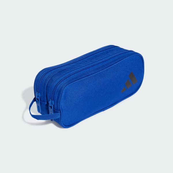 Azul Estuche para Lápices Two Zipper