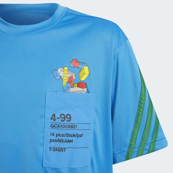 Blau adidas x Classic LEGO T-Shirt JEV98