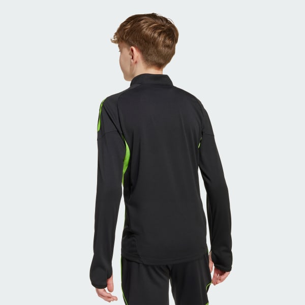 Svart Celtic FC Tiro 25 Competition Träningströja för barn