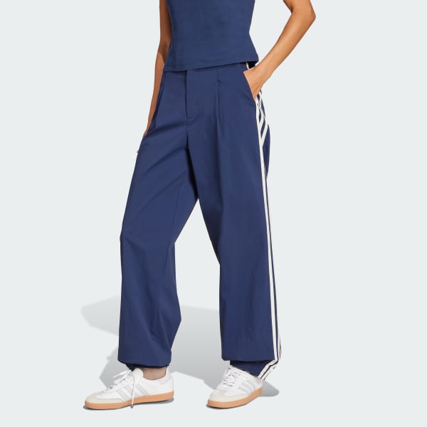 Mau-xanh-da-troi Quần vải dệt adidas 3 Sọc